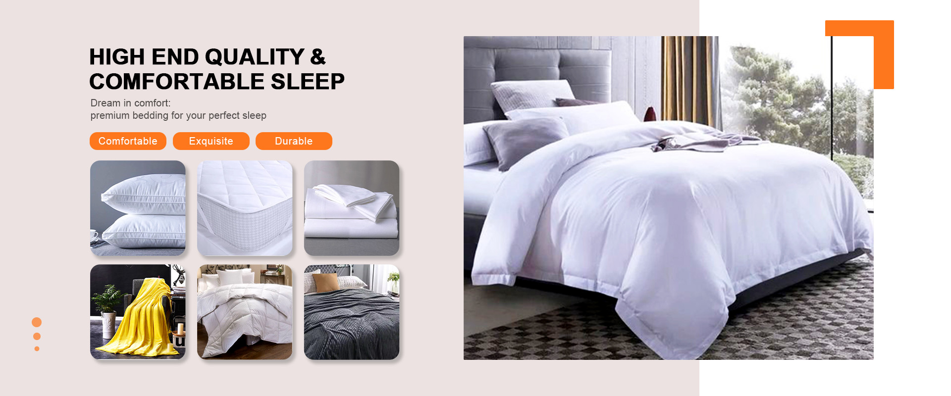quality Hotel Bedding Linen factory