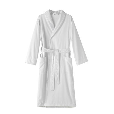 Customized Logo Cotton Terry Bathrobe Comfortable 100% Cotton Hotel Bathrobe