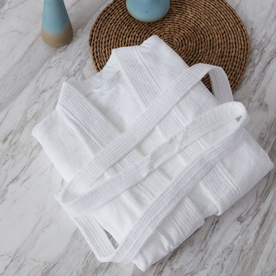 Customized Logo Cotton Terry Bathrobe Comfortable 100% Cotton Hotel Bathrobe