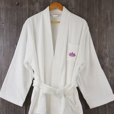 Woven Cotton Terry Robe High End For Hotel SPA And Beauty Salon