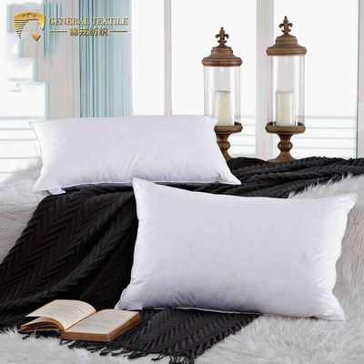 Customized Luxury King Size Pillows Standard Anti Static With Microfiber Filling