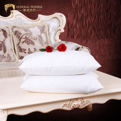 Customized Luxury King Size Pillows Standard Anti Static With Microfiber Filling