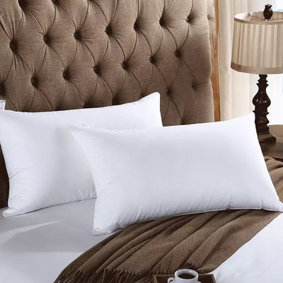 White Hotel Style Pillows Full Cotton Microfiber Pillow Inner Hotel Bedding Linen