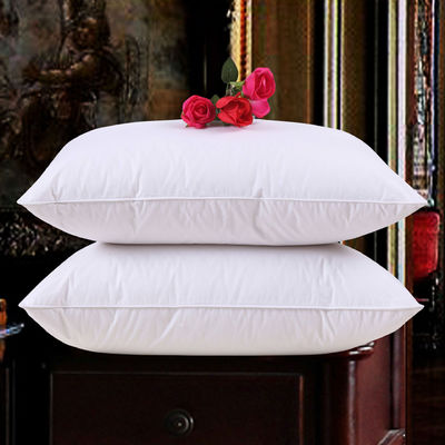 6D Soft Hotel Pillows Anti Static With Blend Cotton Fabric SGS Certificated