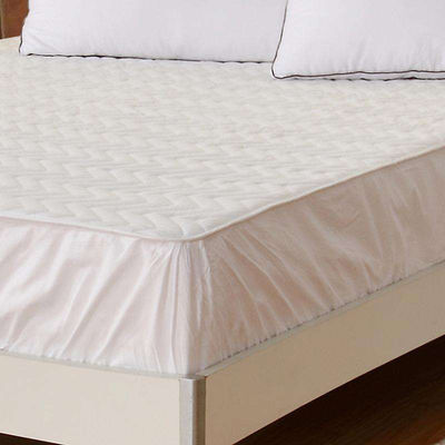 King Size Waterproof Bed Protector Plain Style Customized For Adults