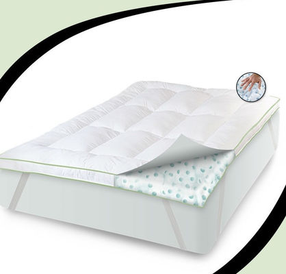 80% Cotton Woven Waterproof Mattress Pad Hotel Bedding Linen With 20% Polyeaster Cloth