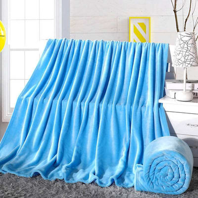 Anti Static Hotel Collection Throw Blanket With Custom Design