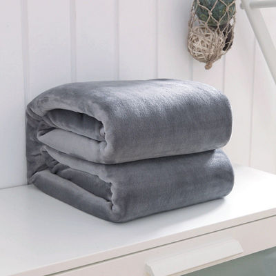 Breathable Hotel Quality Cotton Blankets Shrinking Resistant