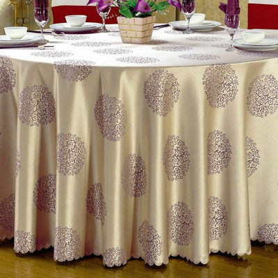 Double Layered Hotel Table Cloth For Sophisticated Home Decor And Fine Dining