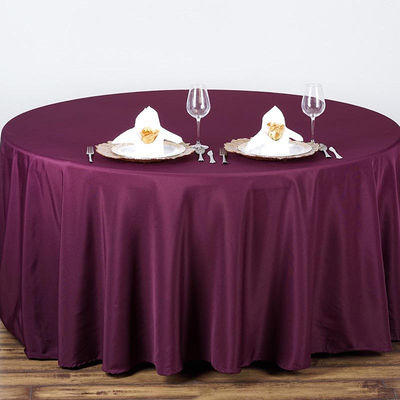100% Linen Tablecloths For Round Tables Decorative Easy To Clean