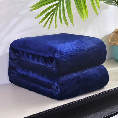 Microfiber Hotel Throw Blanket Hotel Style Cotton Blanket For Adults