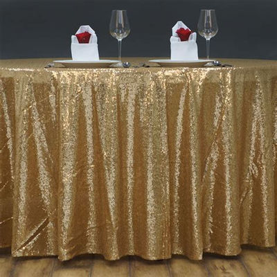 Decorative Hotel Table Cloth Elegant Tear Resistant For Wedding