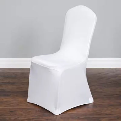 Multi Color Banquet Chair Cover Elastic Spandex Fabric SGS Certificated