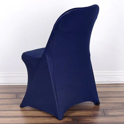 Solid Color Spandex Banquet Chair Caps Stretch Wedding Chair Covers