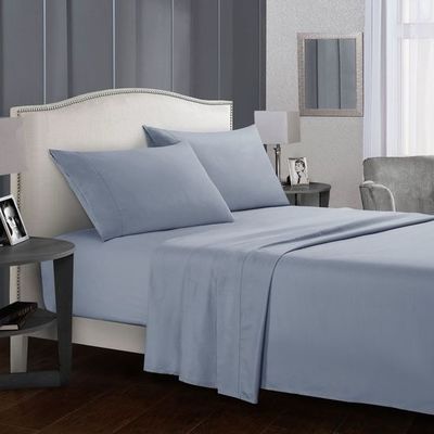 Custom Color Hotel Quality Bed Linen Flat Fitted Hotel Style Sheets