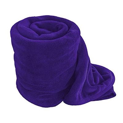 100% Polyester Soft Hotel Blanket Queen Size Coral Fleece Blanket For Hotel Military