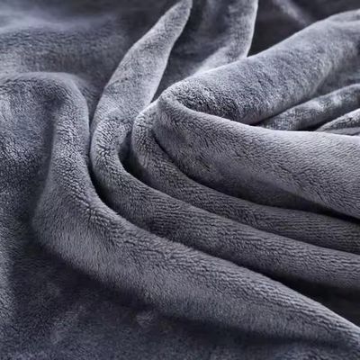 100% Polyester Soft Hotel Blanket Queen Size Coral Fleece Blanket For Hotel Military