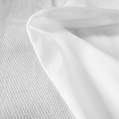 Eco Friendly Spunlace Nonwoven Fabric Parallel And Cross For Wet Wipes