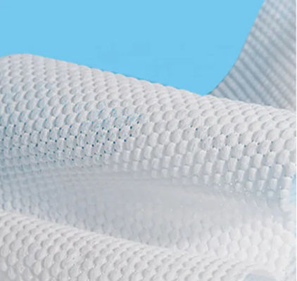 Eco Friendly Spunlace Nonwoven Fabric Parallel And Cross For Wet Wipes