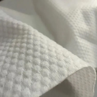 Eco Friendly Spunlace Nonwoven Fabric Parallel And Cross For Wet Wipes