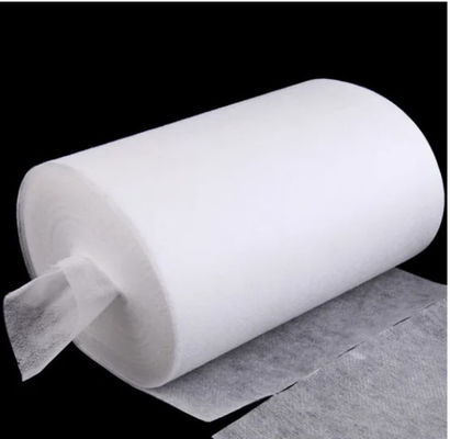 Eco Friendly Spunlace Nonwoven Fabric Parallel And Cross For Wet Wipes