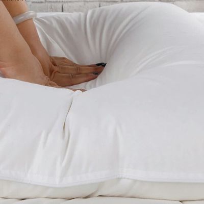 Anti Static Double Adjustable Soft Hotel Pillows Cotton Filled Pillows