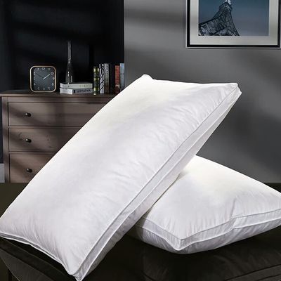 White Hotel Style Pillows Full Cotton Microfiber Pillow Inner Hotel Bedding Linen