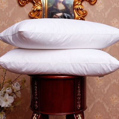 Soft Luxury King Size Pillows Hotel Bedding Linen Washable For Economic Hotel