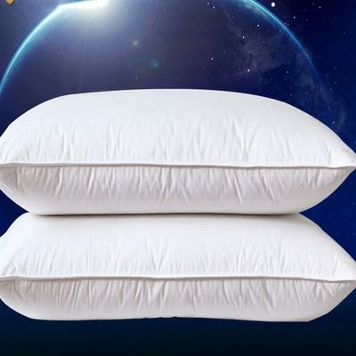 Woven Down Proof Comfortable Hotel Pillows OEM ODM Hotel Bedding Linen