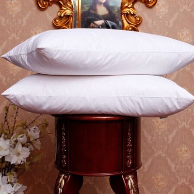 Woven Down Proof Comfortable Hotel Pillows OEM ODM Hotel Bedding Linen