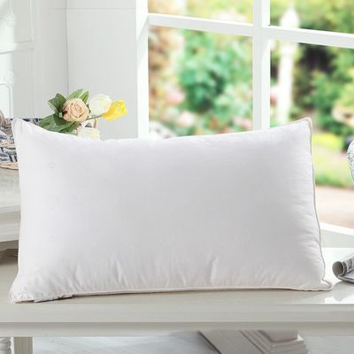 Hollow Fiber Anti Static White Hotel Quality Bed Pillows Hotel Pillows And Bedding