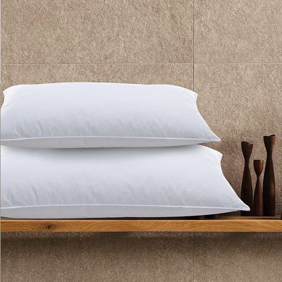 Hollow Fiber Anti Static White Hotel Quality Bed Pillows Hotel Pillows And Bedding