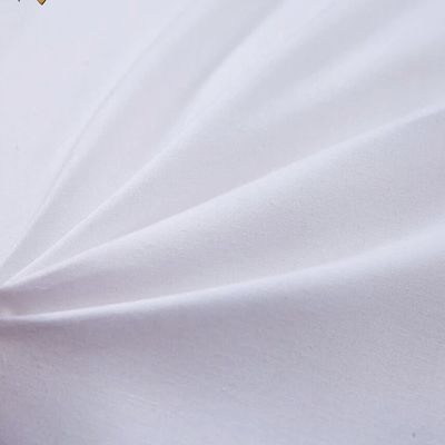 6D Soft Hotel Pillows Anti Static With Blend Cotton Fabric SGS Certificated
