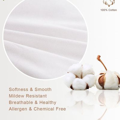 100% Cotton Soft Hotel Pillows Duck Feather Comfortable And High Durability