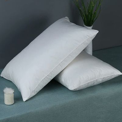 Dust Resistant Hotel Quality Down Pillows Customized For Adults
