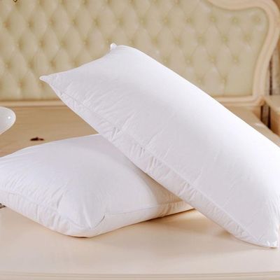 Cotton Hollow Fiber Hotel Type Pillows Ergonomic Washable For Bedding