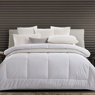 Polyester Hotel Duvet Cover Skin Friendly Breathable For Adults