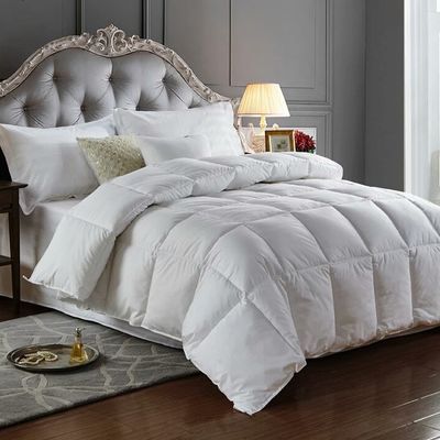 Polyester Hotel Duvet Cover Skin Friendly Breathable For Adults