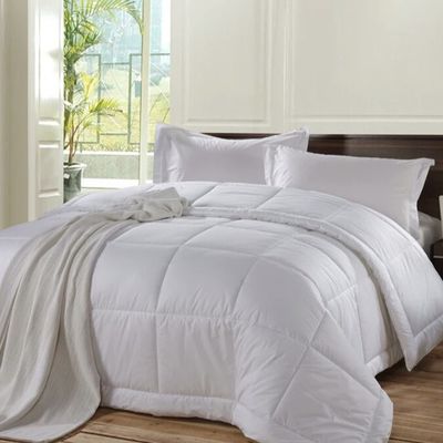 Polyester Hotel Duvet Cover Skin Friendly Breathable For Adults