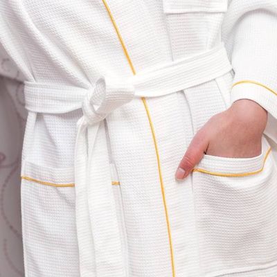 Cotton Terry Cloth Robe Warmth Luxury Style With Custom Logo