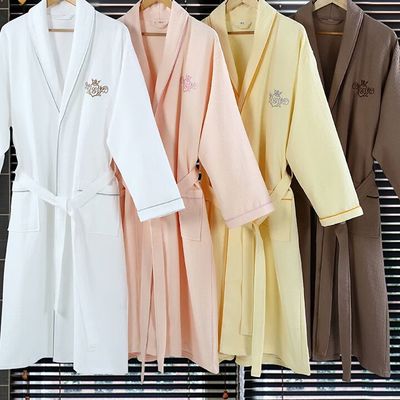 Cotton Terry Cloth Robe Warmth Luxury Style With Custom Logo