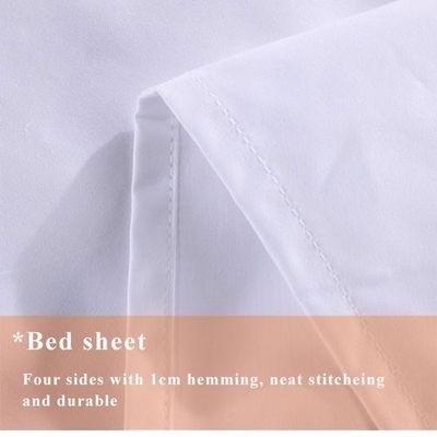 Breathable Soft Hotel Collection Bed Sheets Hotel Cotton Sheets