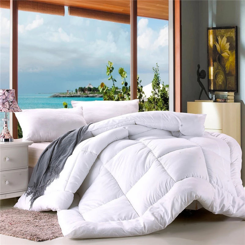 Luxury Anti Pilling Hotel Comforter Set Hotel Collection White Quilt