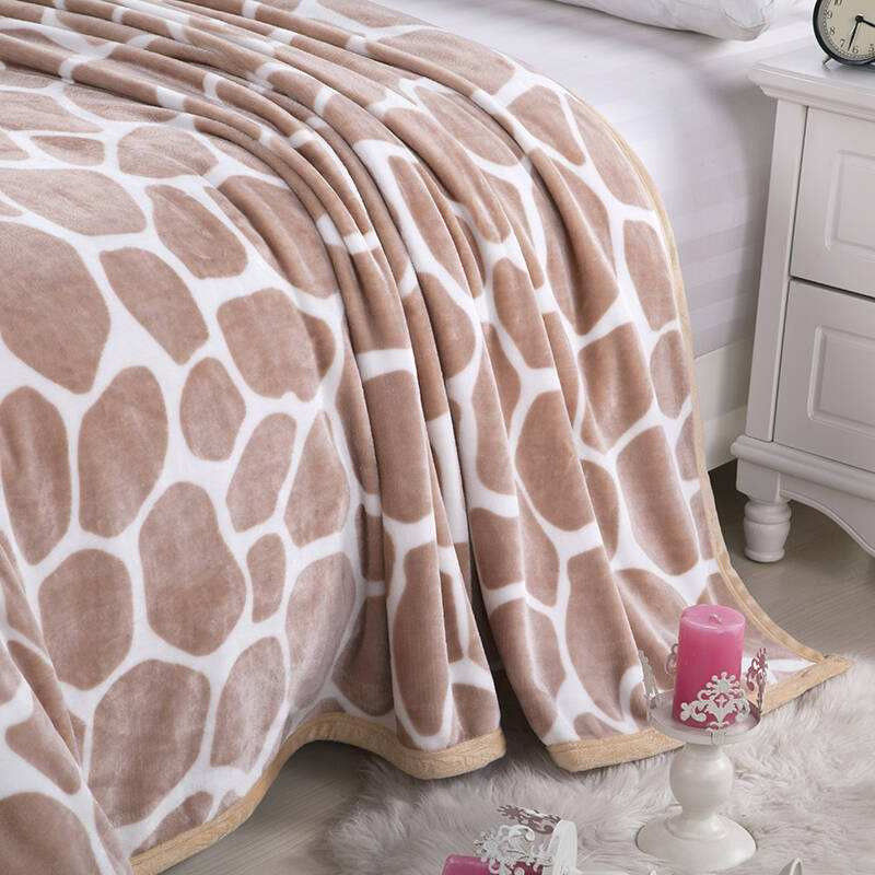 Printed King Size Hotel Room Blankets Luxury Collection Blanket