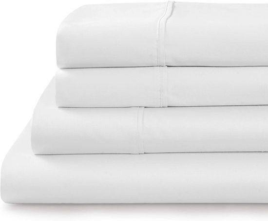 Customized Hotel Sheet Sets Twin For Full Queen King Size With Stripe Design
