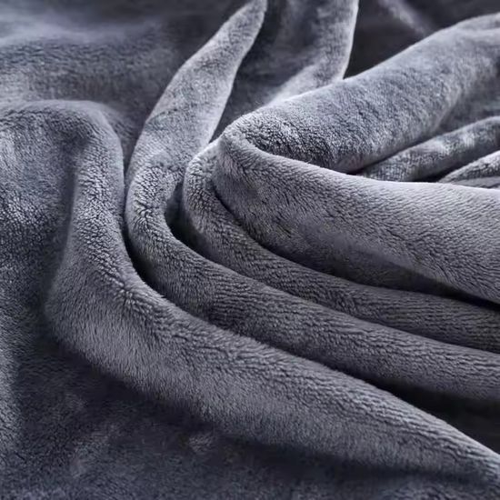 Printed Soft Hotel Blanket Microfiber Fleece Blanket High Durability