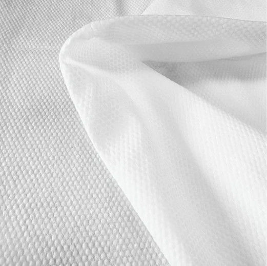 Eco Friendly Spunlace Nonwoven Fabric Parallel And Cross For Wet Wipes